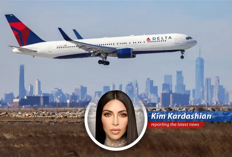 Kim Kardashian gives her hilarious take on the latest move by Delta Air Lines to introduce premium economy service on transcontinental flights.