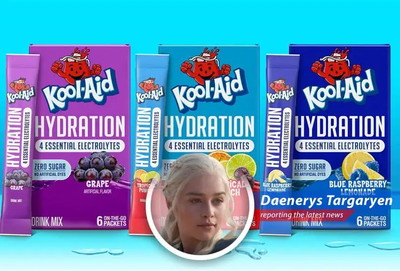 Kool-Aid Hydration offers a sugar-free, dye-free electrolyte option for everyday hydration needs.