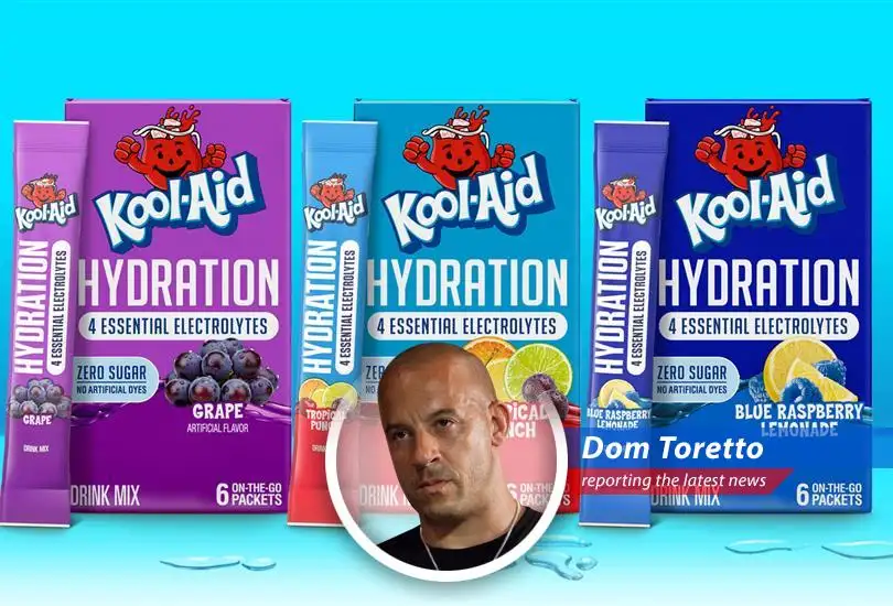 Kool-Aid Hydration packets offer a nostalgic yet modern twist on hydration, targeting health-conscious consumers with a dye-free formula.