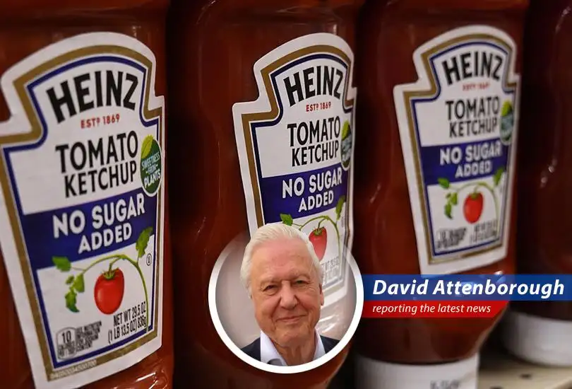 Kraft Heinz logo displayed prominently, symbolizing the company's decision to pause its breakup plans.