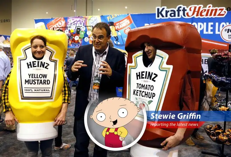 Kraft Heinz products on a supermarket shelf reflecting Berkshire Hathaway's investment strategy.