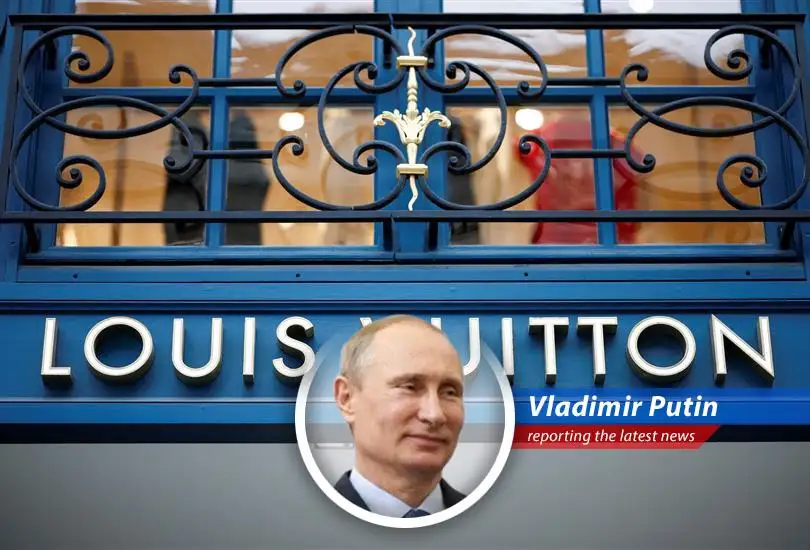 LVMH flagship store in Paris. The luxury brand is navigating challenges amid geopolitical instability.