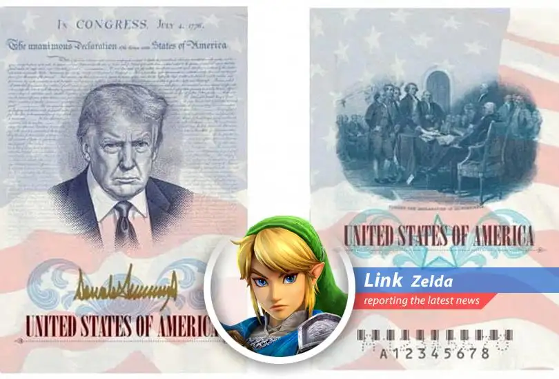 Limited edition passports featuring Trump's likeness spark controversy.