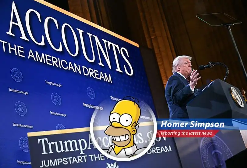 Little Lisa Simpson dreams of financial freedom thanks to Trump Accounts. Maybe she can finally afford that pony.