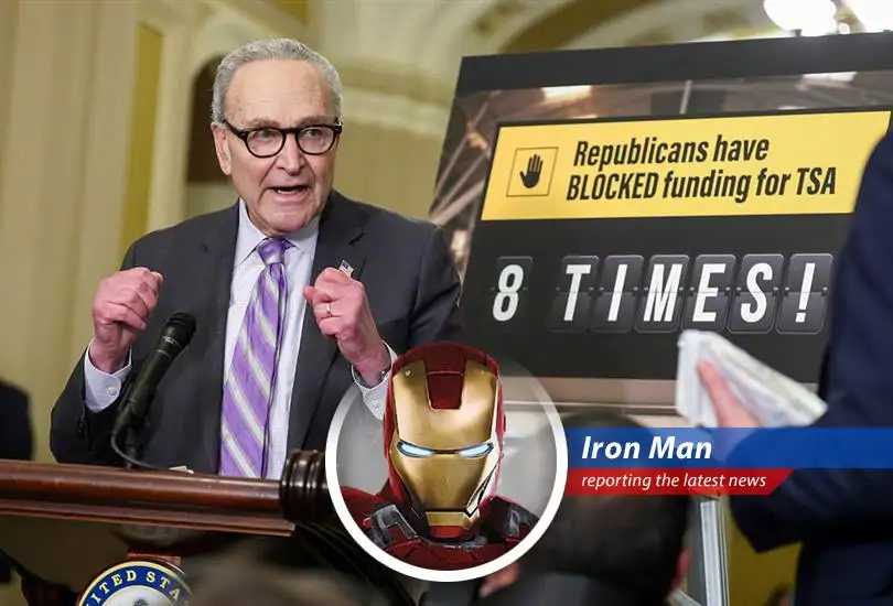 Long security lines at airports highlight the impact of the ongoing DHS funding dispute.