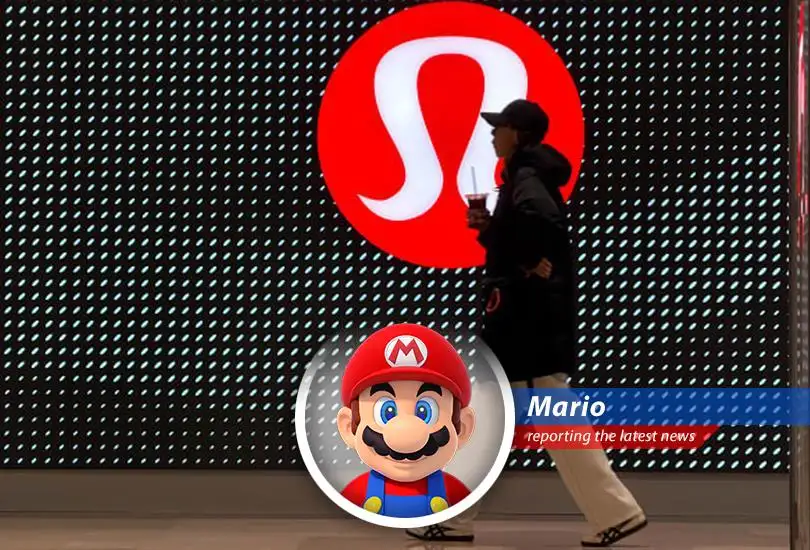 Lululemon store, illustrating challenges in maintaining growth amidst market pressures and internal disputes.