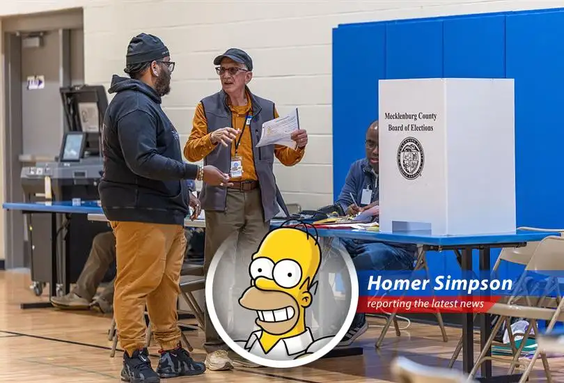 Marge would be so proud that poll workers might get a little tax break.