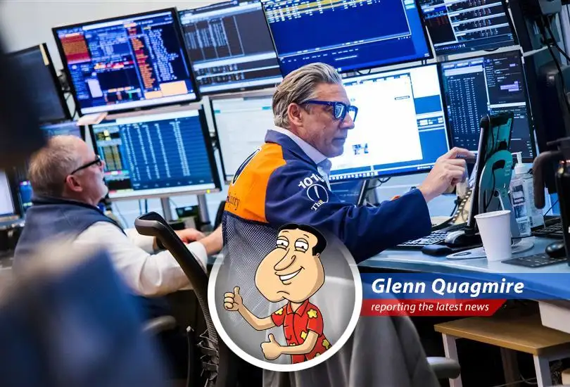 Market defies gravity, propelled by AI hopes and Trump's perceived predictability. Giggity.