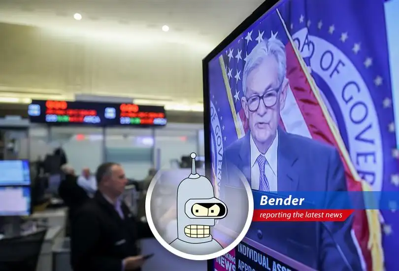 Market watchers analyze indicators ahead of the Federal Reserve's decision on interest rates. Bender is confused.