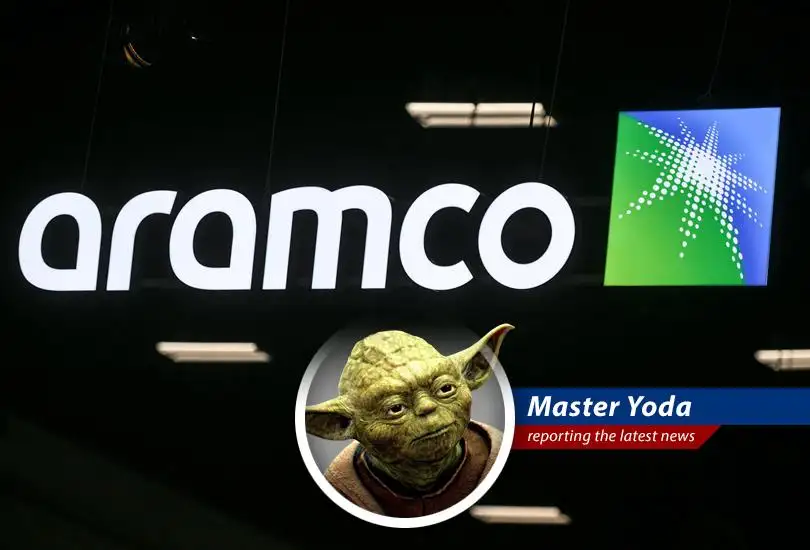 Master Yoda shares his wisdom on Aramco's massive stock offering in a galaxy not so far away, strong the Force is with this IPO, hmm!