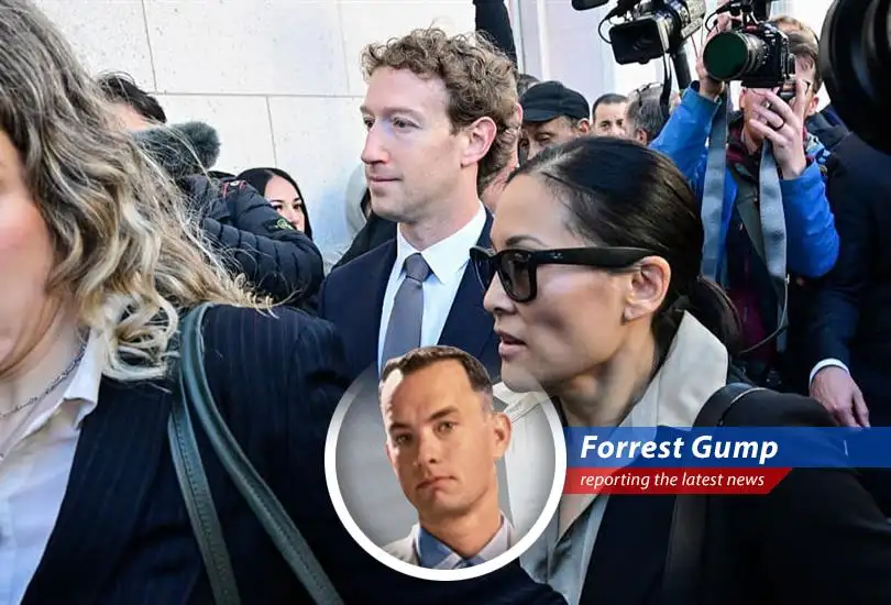 Meta logo displayed amidst legal challenges and investor concerns reflecting the company's uncertain trajectory