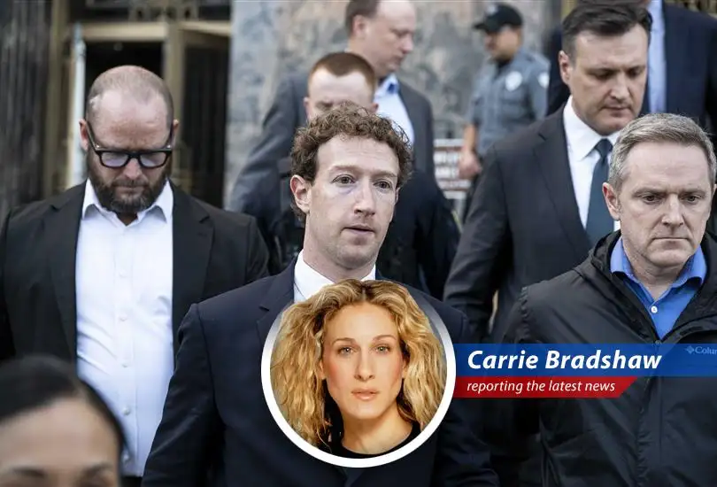 Meta's headquarters, symbolizing the shift from human capital to AI-driven innovation.