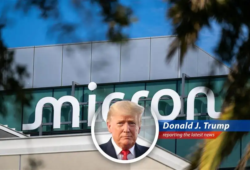 Micron Technology stock experiencing substantial growth fueled by AI-driven demand for memory chips.