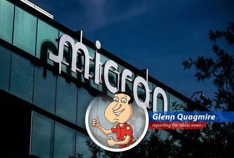 Micron stock performance since reporting Q2 earnings on March 18, 2026, showing a significant drop.