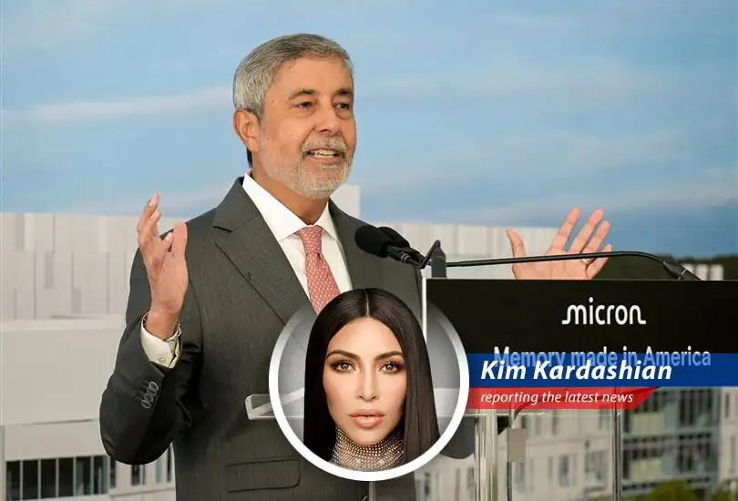 Micron's CEO, Sanjay Mehrotra, is basically saying, 'Get you a memory company that can do both' – booming revenue AND expanding production. Goals.