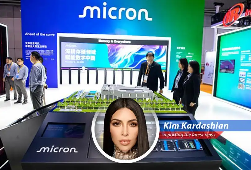 Micron's stock performance over the past year, showcasing significant gains followed by recent dips despite strong earnings.