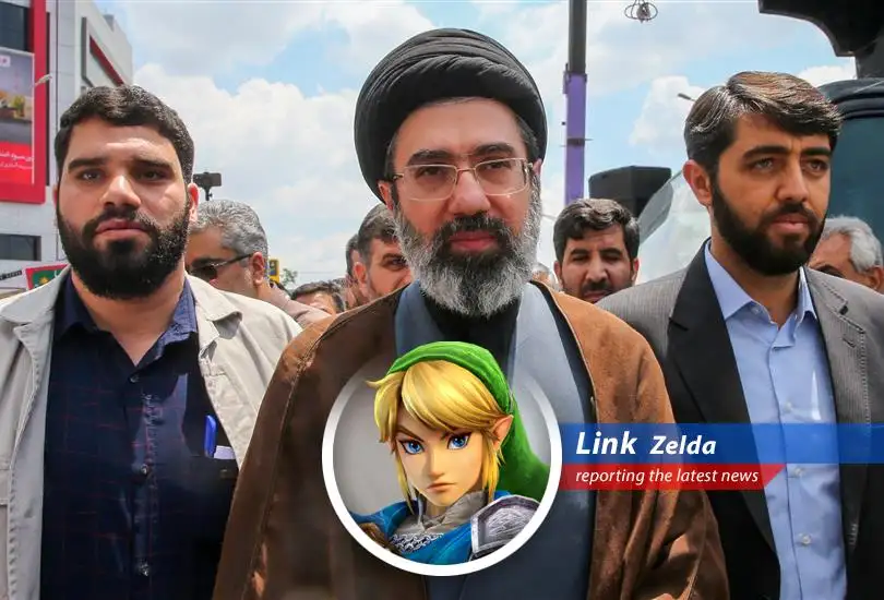 Mojtaba Khamenei's X account with a blue checkmark, before it was removed due to sanctions concerns.