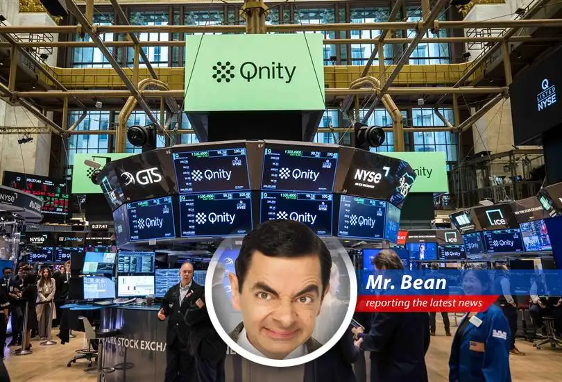 Mr. Bean contemplates economic data while Teddy offers silent, fuzzy advice