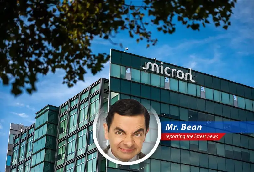 Mr. Bean ponders the stock market's latest antics with his trusty companion, Teddy.