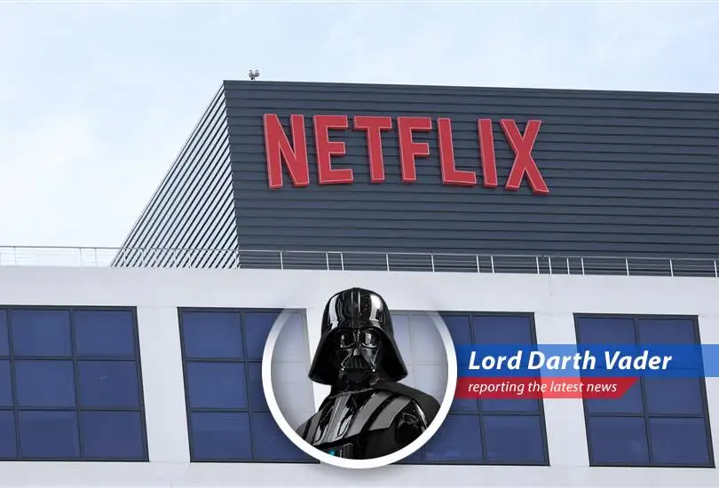 Netflix headquarters. The company is charting a new course post-WBD deal, with a keen focus on advertising and pricing strategies.