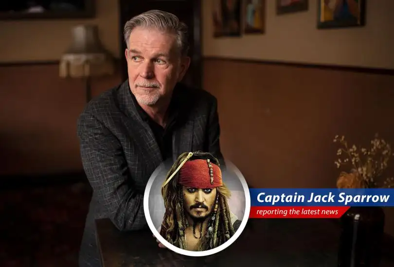 Netflix's journey resembles a pirate ship navigating stormy seas, seeking treasure while battling rivals.