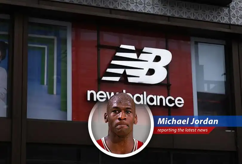 New Balance CEO Joe Preston celebrating the brand's impressive growth and strategic victories. Talk about taking flight