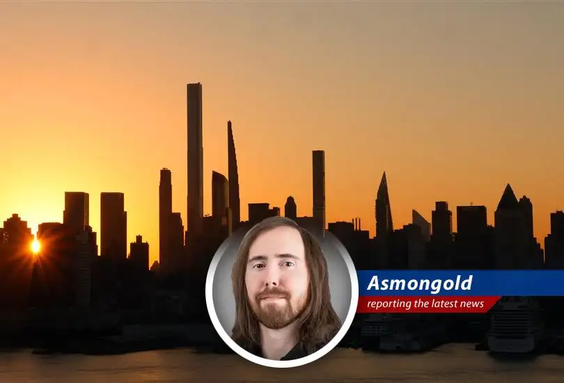 New York City skyline with expensive condos, hinting at the potential chaos of a new pied-à-terre tax.