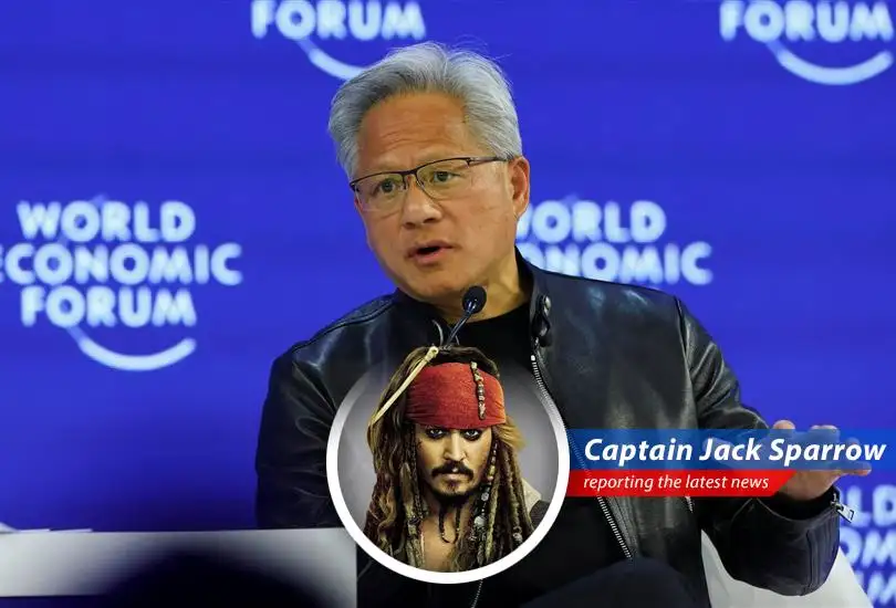 Nvidia CEO Jensen Huang, navigating the AI waters with a pirate's confidence, foresees a treasure trove of cash flows for tech giants investing in AI infrastructure
