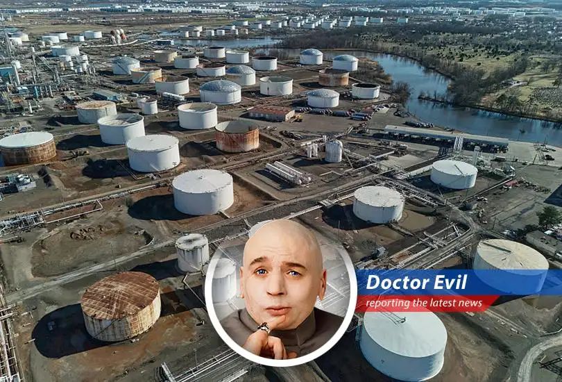 Oil barrels ominously reflect rising prices amidst geopolitical turmoil.