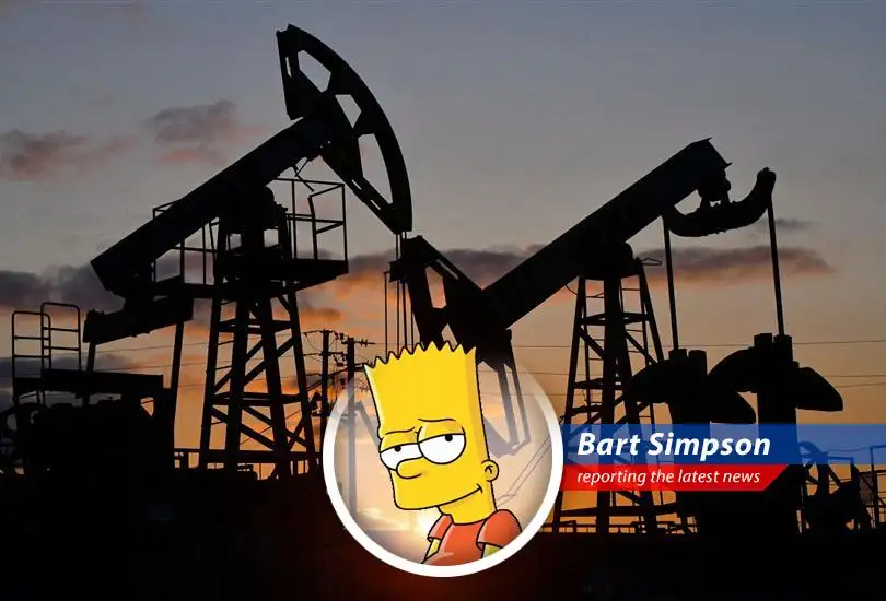 Oil prices jump higher than Milhouse's chances with Lisa as tensions rise between the U.S. and Iran.