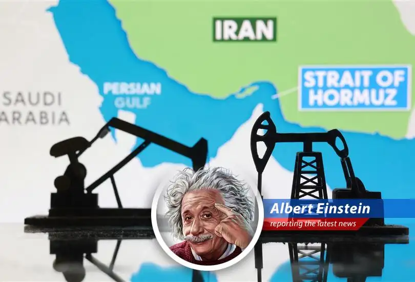 Oil prices spike following production cuts and Strait of Hormuz closure, reflecting escalating tensions in the Middle East.