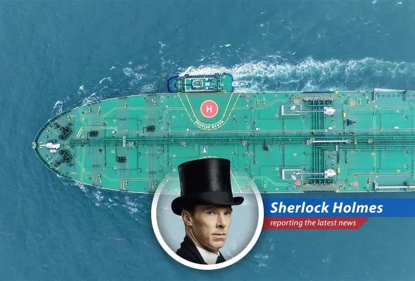 Oil supertanker navigating the Strait of Hormuz, now facing unprecedented cost increases due to regional conflict.