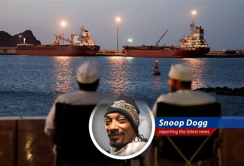 Oil tanker ablaze in the Persian Gulf, highlighting the escalating maritime security crisis and its impact on global energy markets.