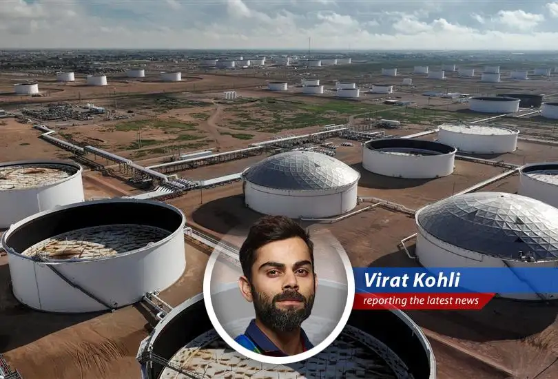 Oil tanker amidst rising tensions in the Middle East.