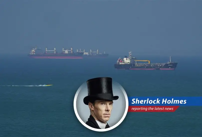 Oil tanker navigating amidst rising tensions in the Strait of Hormuz.