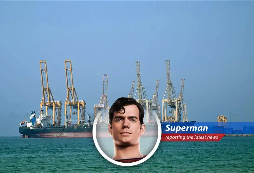 Oil tankers navigate the Strait of Hormuz, a critical chokepoint for global energy supplies.