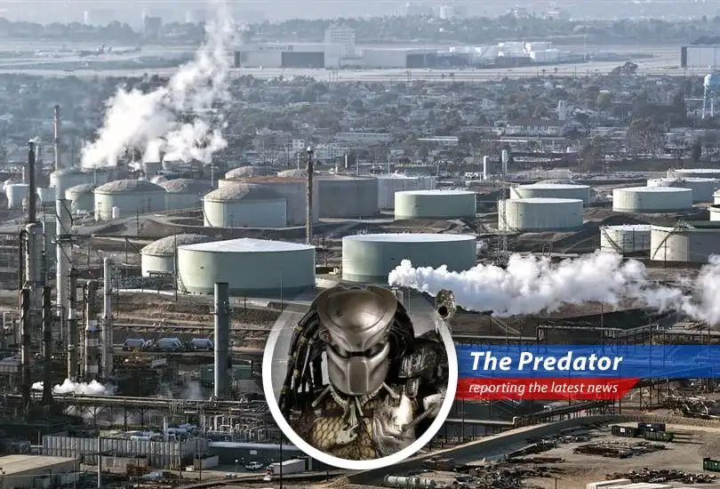 Oil tankers navigate the Strait of Hormuz, a critical chokepoint for global oil supply.