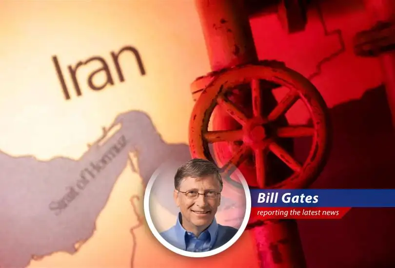 Oil tankers navigate the Strait of Hormuz before the disruption.