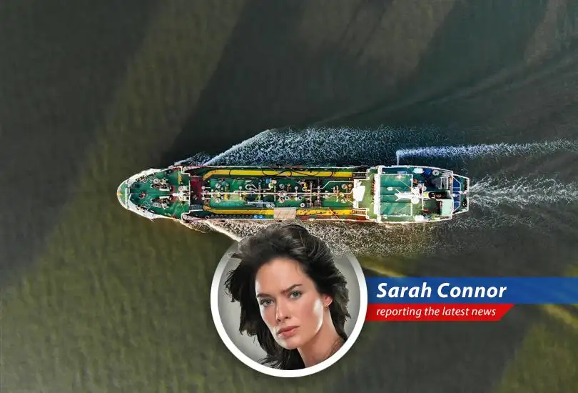 Oil tankers navigate turbulent waters as geopolitical tensions escalate in the Middle East.