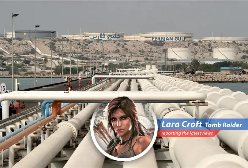 Oil tankers navigating the Strait of Hormuz, a critical chokepoint for global oil supply.