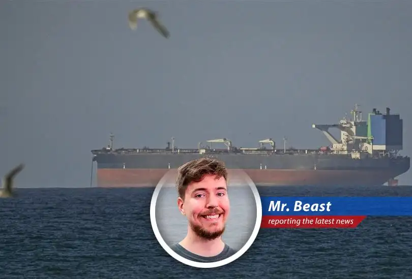 Oil tankers navigating the Strait of Hormuz before the recent tensions.