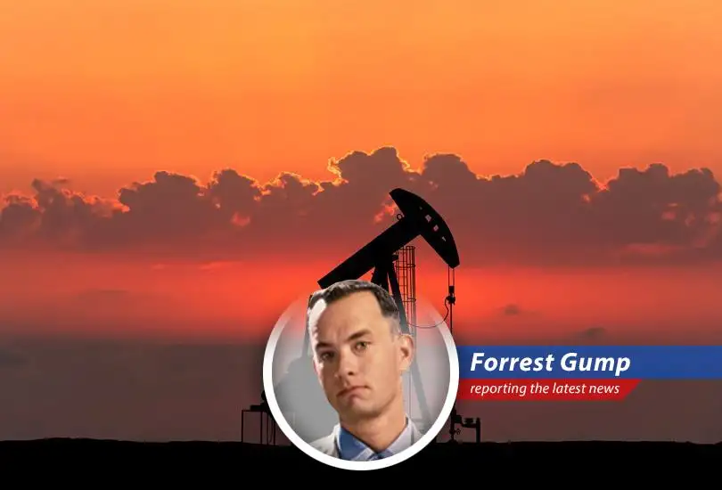 Oil tankers navigating through turbulent times, reflecting the volatility in global oil markets amidst geopolitical tensions and supply disruptions.