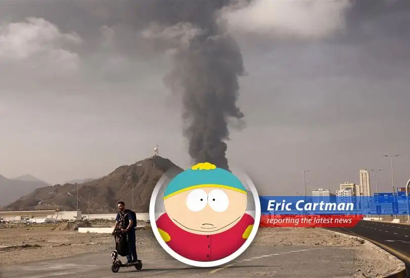 Oil tankers relaxing now that Trump's gonna protect them. Respect my authoritah.