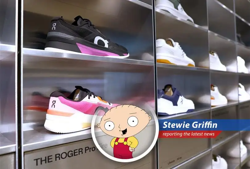 On Holding's stock price dipped despite strong sales figures and optimistic growth forecasts.