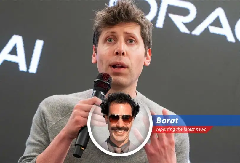 OpenAI CEO Sam Altman addressing concerns and accusations at a recent technology conference.