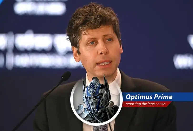 OpenAI CEO Sam Altman shakes hands with a DoD official, symbolizing the new partnership amidst AI policy debates.