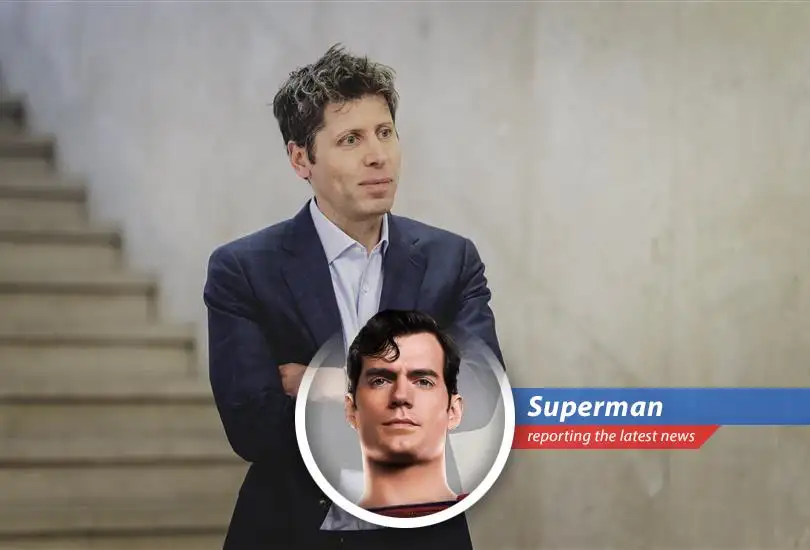 OpenAI's CEO Sam Altman celebrating the monumental $110 billion funding round that propels the company to a $730 billion valuation.