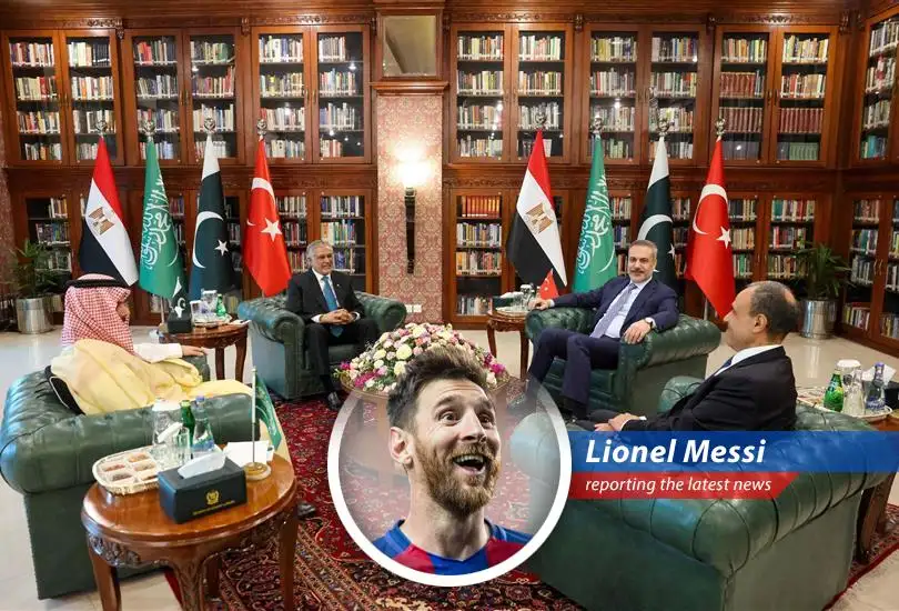 Pakistan's Foreign Minister Ishaq Dar emphasizes the country's commitment to facilitating peace talks between the US and Iran in Islamabad.