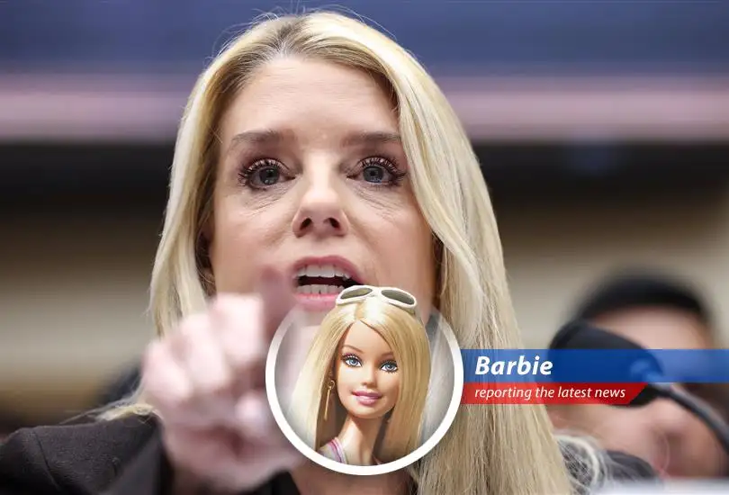 Pam Bondi testifying before the House Judiciary Committee, emphasizing stock market gains during Trump's second term.