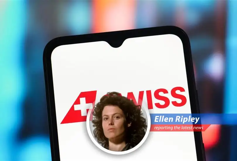 Passengers deplane after a Swiss International flight aborted takeoff due to an engine malfunction